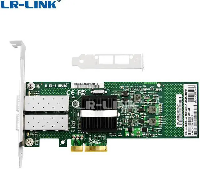 Main image of PCI Express x4 Dual Port SFP Gigabit Server Adapter (Intel 82576 Based)