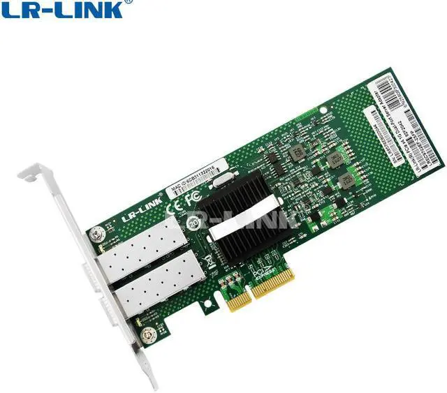 Alt view image 3 of 7 - PCI Express x4 Dual Port SFP Gigabit Server Adapter (Intel 82576 Based)