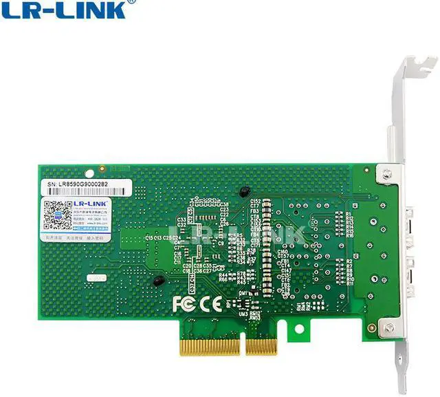 Alt view image 4 of 7 - PCI Express x4 Dual Port SFP Gigabit Server Adapter (Intel I350 Based)