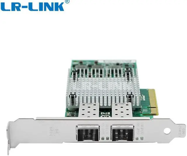 Alt view image 5 of 7 - 10Gb Network Card with Broadcom BCM57810S Chip,Dual-SFP+ Ports PCI Express Ethernet Adapter Support Windows Server/Linux/VMware