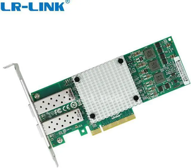 Alt view image 3 of 7 - 10Gb Network Card with Broadcom BCM57810S Chip,Dual-SFP+ Ports PCI Express Ethernet Adapter Support Windows Server/Linux/VMware