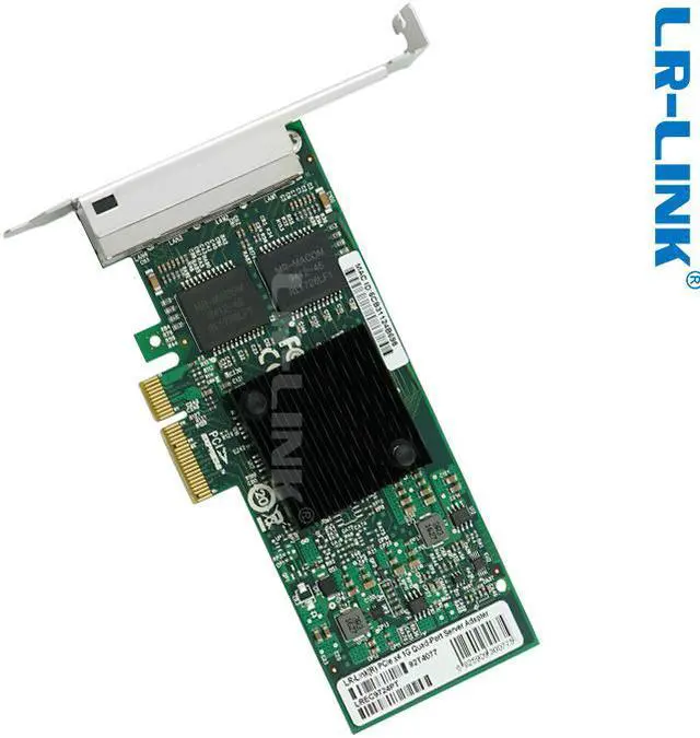 Alt view image 2 of 7 - PCI Express x4 Quad Port Copper Gigabit Server Adapter (Intel I350AM4 Based)