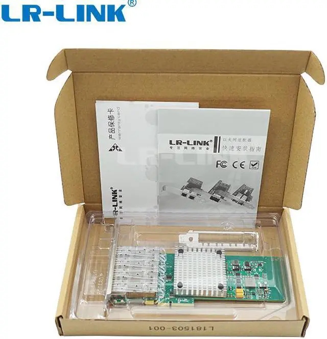 Alt view image 5 of 6 - PCI Express x4 Qaud Port Gigabit SFP Ethernet Server Adapter (Intel I350 Based)