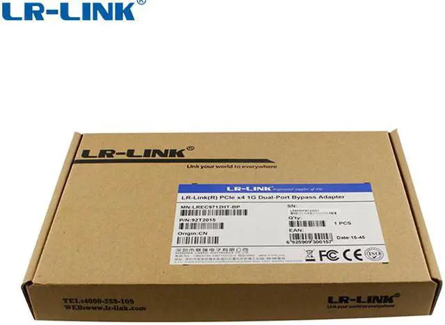 Alt view image 5 of 5 - PCI Express Dual Port Copper Gigabit Ethernet Bypass Server Adapter(Intel I350AM2 based)