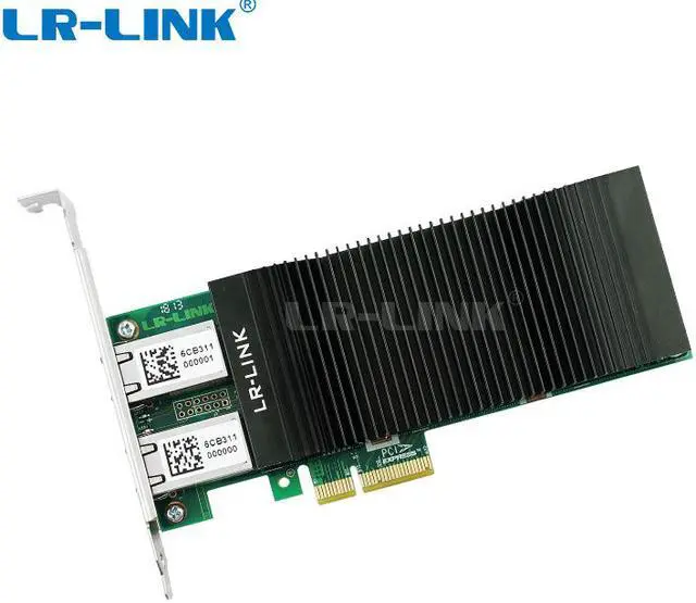 Alt view image 2 of 7 - PCI Express x4 Dual Port 802.3at PoE+ Gigabit Vision Frame Grabber Card On Intel I350 Chipset