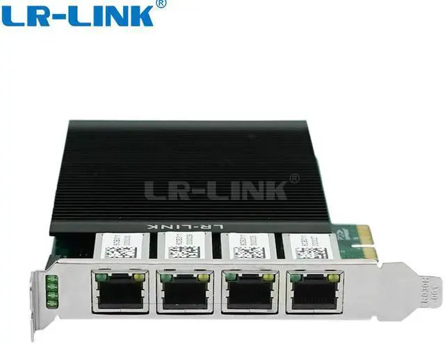 Alt view image 4 of 7 - PCI Express x4 Quad Port 802.3at PoE+ Gigabit Vision Frame Grabber Card
