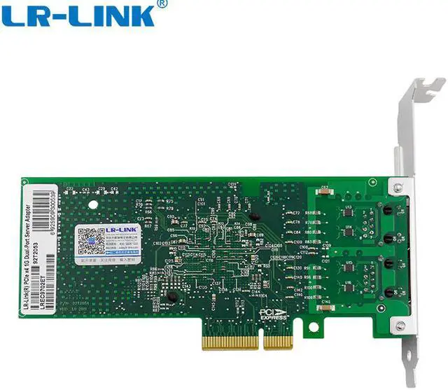 Alt view image 3 of 6 - PCI Express x4 Dual Port Copper Gigabit Ethernet Server Adapter (Intel 82576 Based)