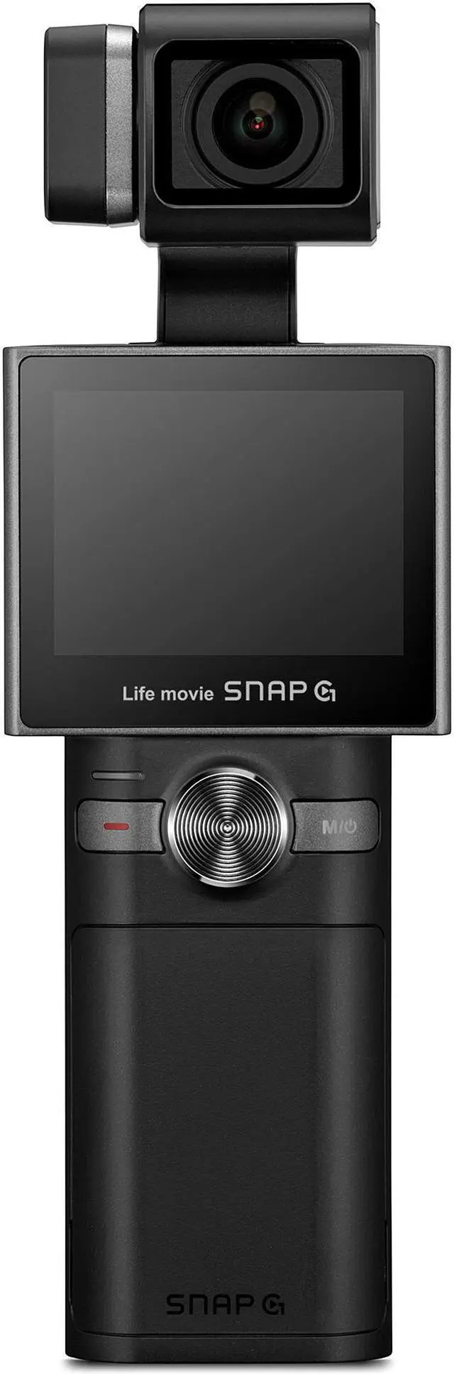 Alt view image 2 of 7 - Thinkware SNAP-G Creator Prime Package Handheld 3-Axis Video Gimbal Stabilizer 4K Camera Vlog Influencer 60FPS 133.9° Wide Angle 2" LCD Touchscreen Live Stream Replaceable Battery WiFi AI Track