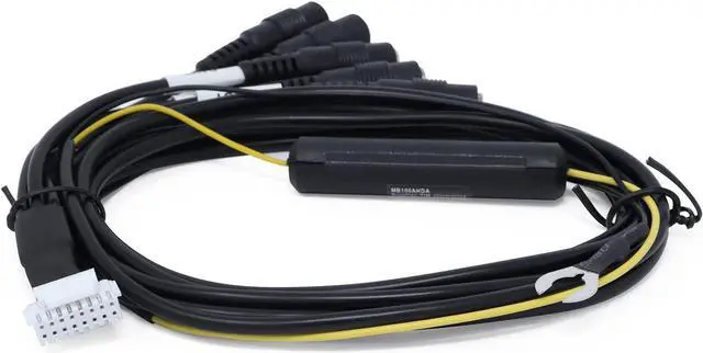 Alt view image 6 of 6 - Thinkware Multiplexer Bundle with 2 Side Cameras and 1 Interior IR Infrared Camera for Up to 5 Channel Recording