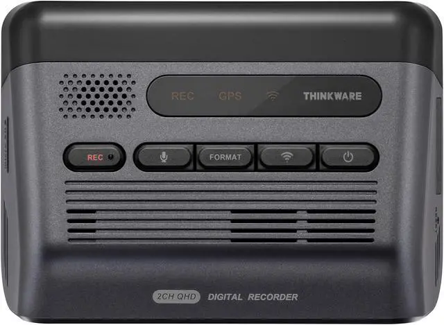 Alt view image 5 of 13 - Thinkware Q1000 2K QHD Dual Front and Rear On-Dashboard Camera Video Recorder Dashcam for Cars 32GB Built-in WiFi GPS Parking Mode Motion Detection Night Vision Sony Sensor G-Sensor 156° Wide Angle