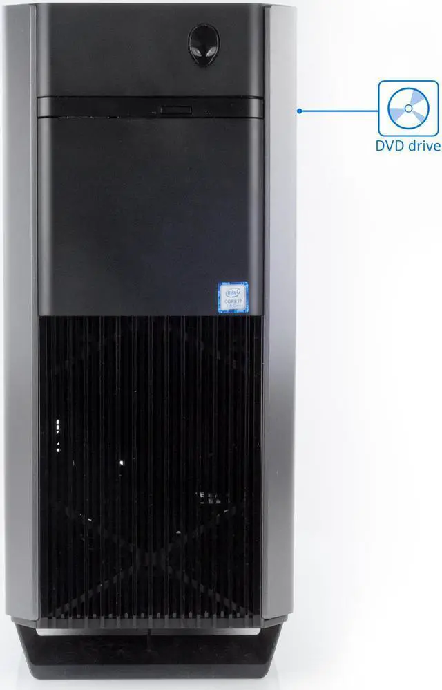 Alt view image 2 of 7 - Alienware Aurora R6 Gaming Desktop, Intel Quad-Core i7-7700 Upto 4.2GHz, 16GB RAM, 256GB SSD, NVIDIA GeForce GTX 1070 8GB, DVD-RW, HDMI, DisplayPort, DVI, Wi-Fi, BT, Windows 10 Pro