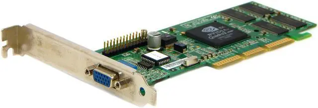 Alt view image 2 of 2 - NVIDIA 180-P0039-0000-C AGP VIDEO CARD, DELL 5F734