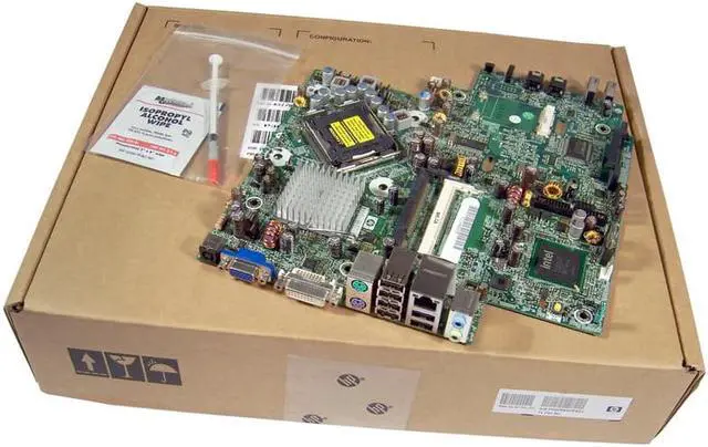 Alt view image 5 of 6 - HP 437340-001 DC7800 LGA 775/Socket T DDR2 SODIMM Motherboard