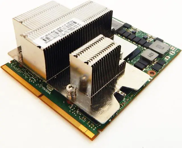Alt view image 2 of 2 - HP nVidia Tesla M6 8GB MXM w HS 3.1 GPU Card 808409-001H with-Heatsink 797887-001