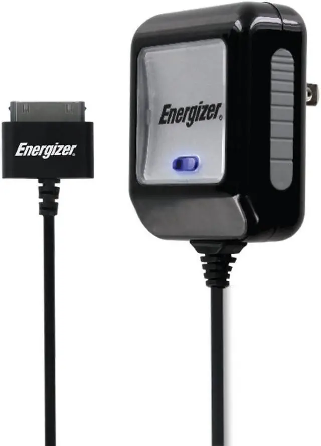 Alt view image 2 of 2 - Energizer Apple 30 pin Home Wall Charger MFi 5ft Charge