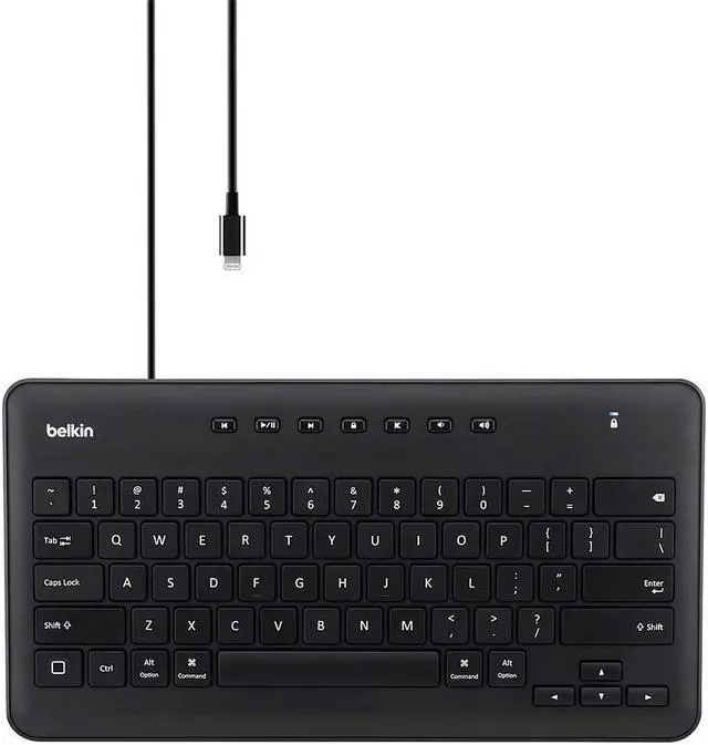 Main image of Belkin Wired Keyboard for iPad with Lightning Connector
