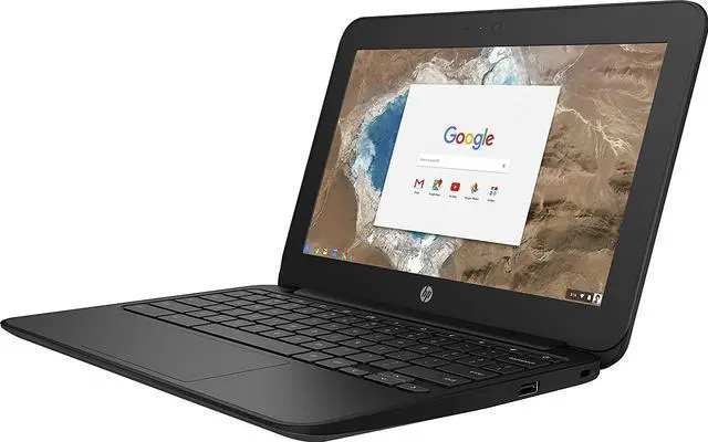 Alt view image 2 of 2 - HP Chromebook - 11 G5 EE 11.6 inches 1366 x 768 Intel Celeron N3060 Dual core (2 Core) 1.60 GHz 4 GB RAM 16 GB (Scratch & Dent)