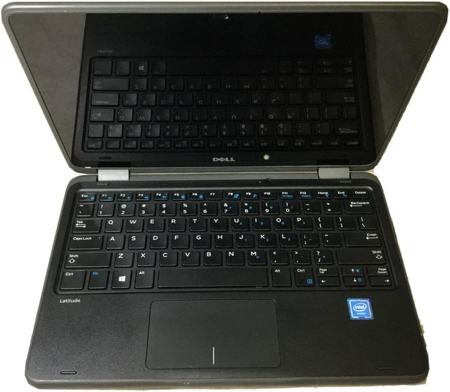 Alt view image 2 of 2 - DELL Latitude 3189 (1.1 GHz) 8GB 128GB SSD Touchscreen Convertible 2-in-1 Laptop Windows 10 Pro Grade Scratch & Dent