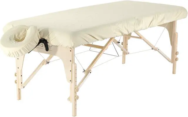 Main image of Master Massage Dignity & Luxury Microfiber Table Cover Set 2 Piece Set Nature - Machine Washable