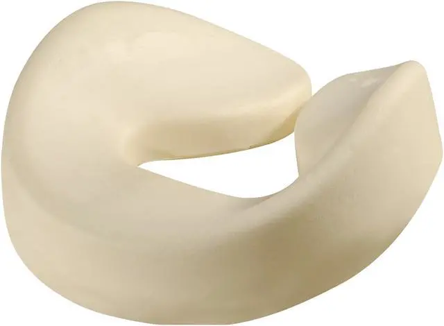 Alt view image 2 of 3 - Master Massage Patented Ultra Plush Memory Foam Face Cushion Pillow Headrest, Brown