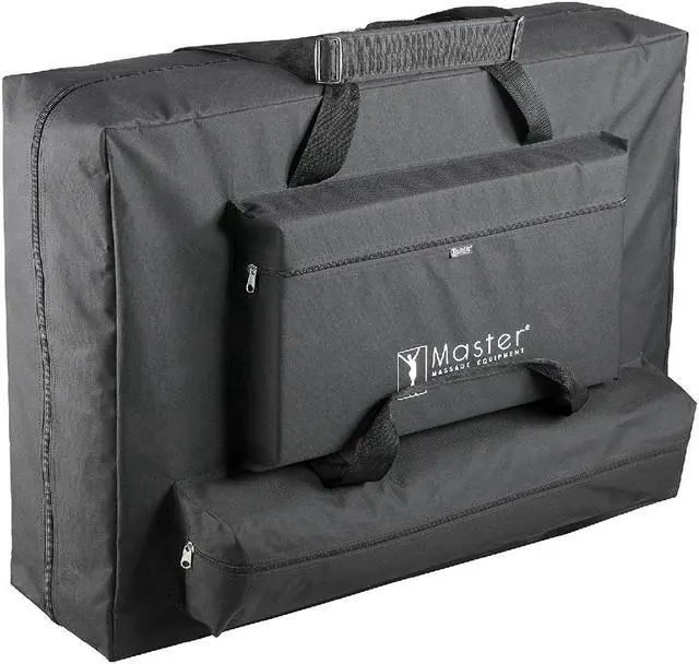 Alt view image 7 of 7 - Master Massage 31" Santana Therma Top Memory Foam Portable Massage Table Package, Mountain Red