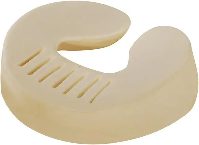 Alt view image 3 of 3 - Master Massage Patented Ultra Plush Memory Foam Face Cushion Pillow Headrest, Brown