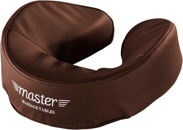 Main image of Master Massage Patented Ultra Plush Memory Foam Face Cushion Pillow Headrest, Brown