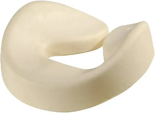 Alt view image 2 of 3 - Mt Massage Universal Leaf Talk Face Cushion Pillow for Massage Table, Black Color