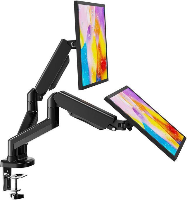 MOUNT PRO Dual Monitor Mount Fits 13 to 32 Inch Computer Screen, Height  Adjustable Monitor Stand for 2 Monitors, Gas Spring Monitor Arm Holds up to