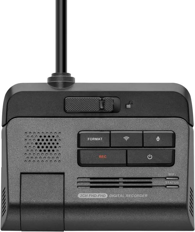 Alt view image 2 of 6 - Thinkware F790 Full HD 1080p Dash Cam with Dual Band WiFi, Built-in GPS, Parking Mode Ready Requires Hardwiring Cable, Night Vision, Thinkware Plugin Mount and Ambarella Quad-Core CPU
