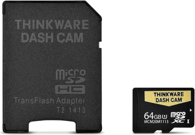 Alt view image 2 of 6 - THINKWARE 64GB MicroSD Card (TWA-SMU64) | UHS-I | Anti File Corruption | Dash Cam Memory Card