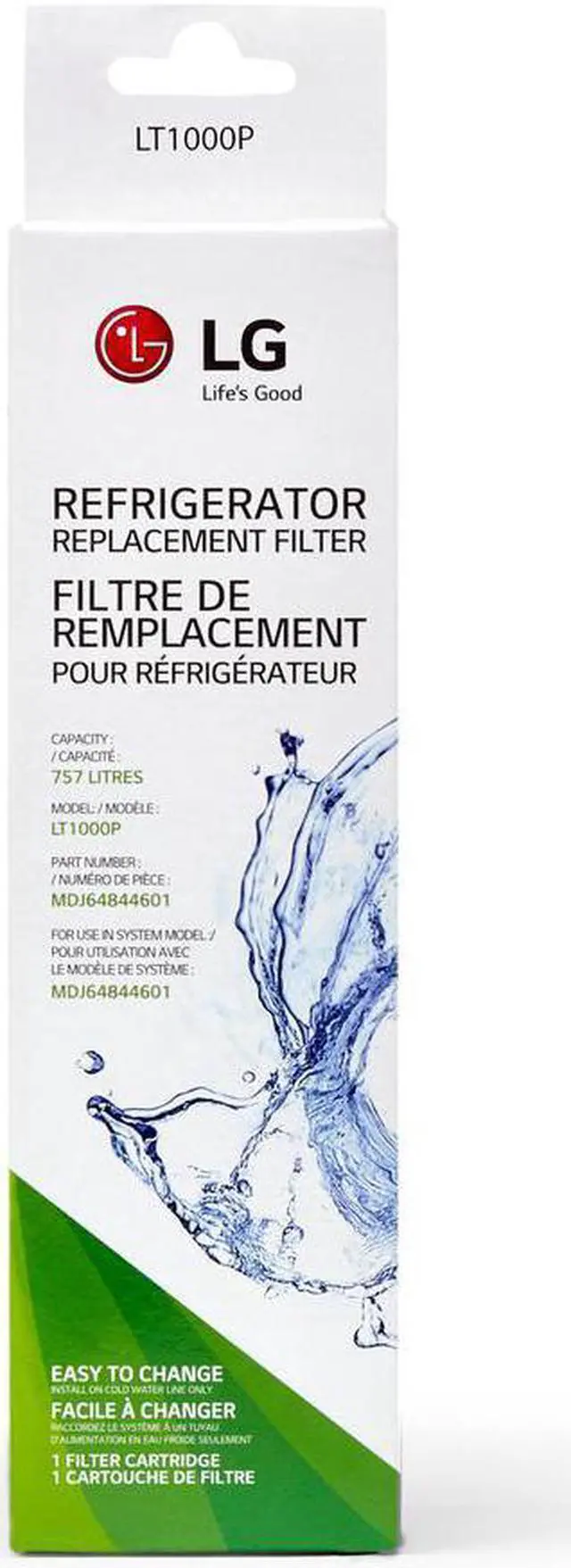 Alt view image 2 of 16 - LG Refrigerator Refrigerator Filter