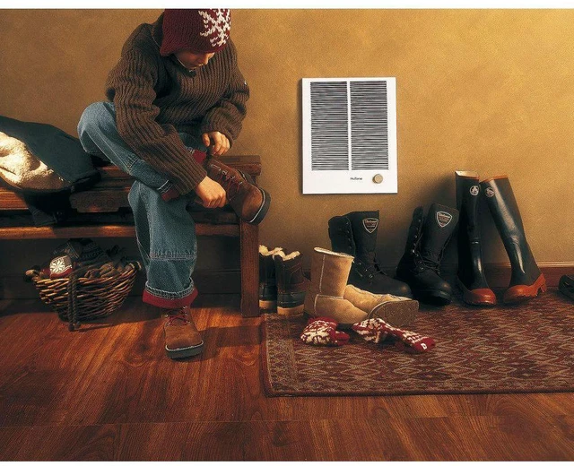 Alt view image 7 of 9 - BROAN-NUTONE 194 Recessed Electric Wall-Mount Heater, Recessed or Surface,