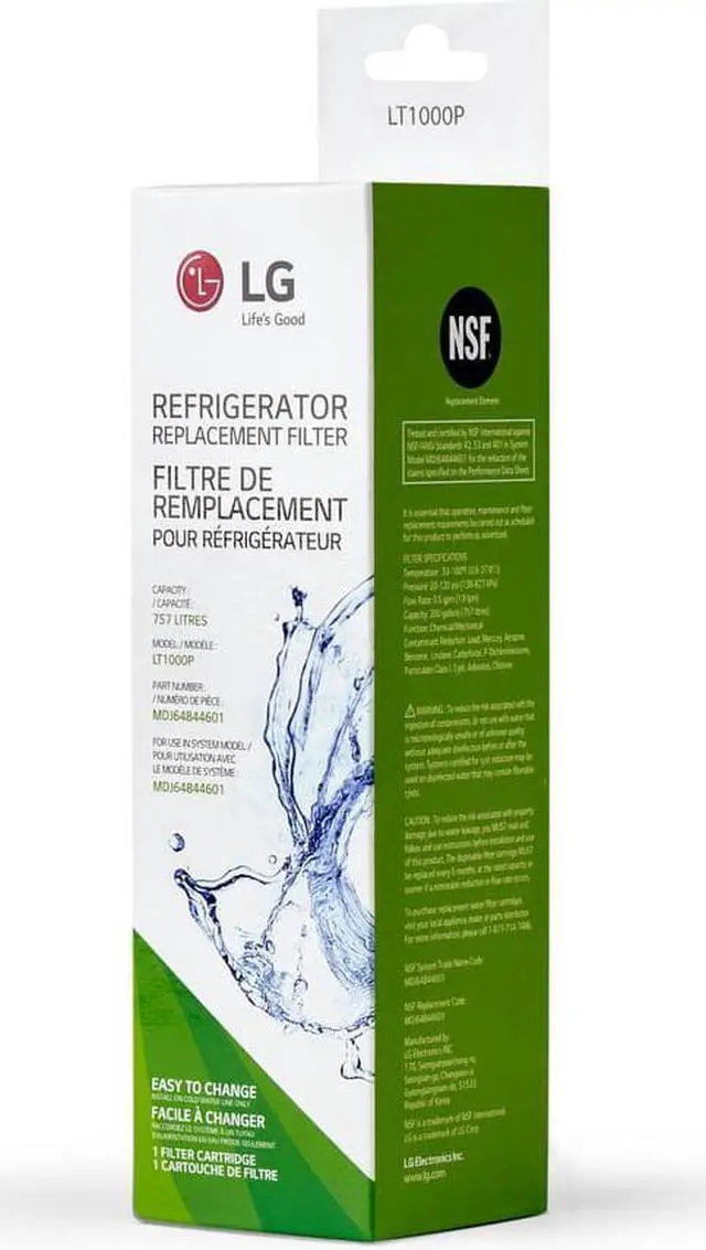 Alt view image 5 of 16 - LG Refrigerator Refrigerator Filter