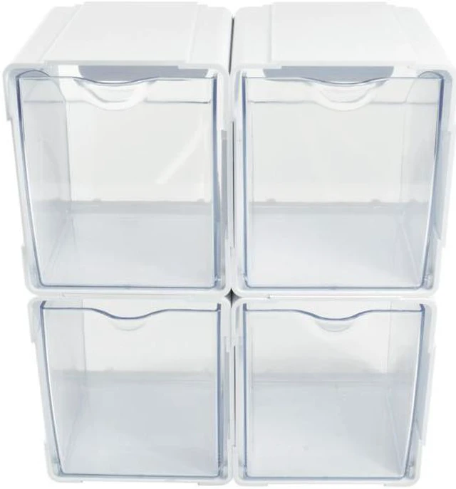 Alt view image 6 of 9 - Tilt Bin - Pack Of 4-White