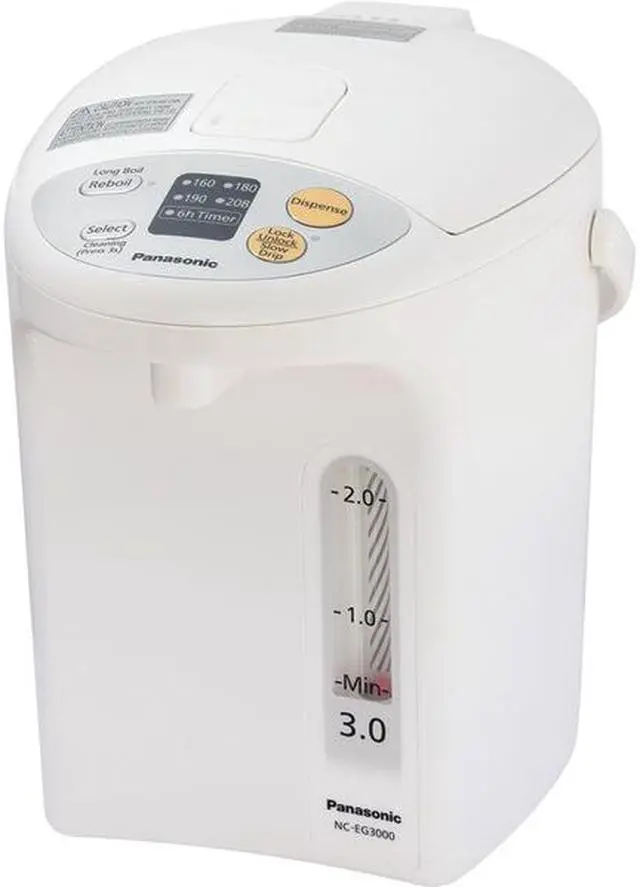 Alt view image 2 of 14 - Panasonic 3.0l Electric Thermo Pot With Slow-drip Coffee Feature
