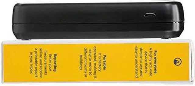 Alt view image 5 of 8 - Corentium Home Radon Detector by Airthings 223 Portable, Lightweight, Easy-to-Use, (3) AAA Battery Operated, USA Version