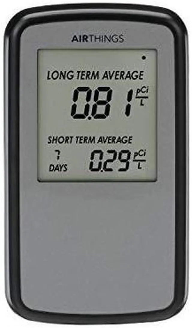 Alt view image 8 of 8 - Corentium Home Radon Detector by Airthings 223 Portable, Lightweight, Easy-to-Use, (3) AAA Battery Operated, USA Version