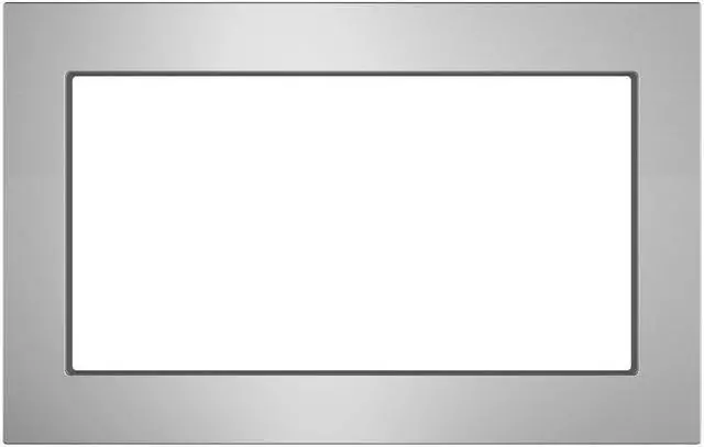 Alt view image 3 of 3 - General Electric JX7227SLSS Built-In Microwave Oven Trim Kit, 27" Stainless Steel