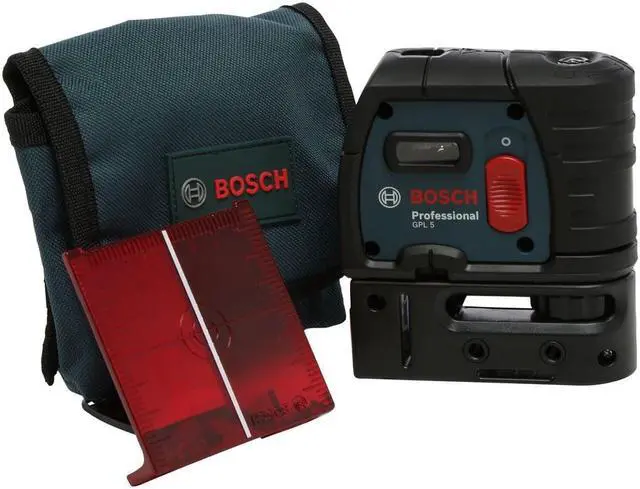 Alt view image 8 of 10 - Bosch GPL 5S 5-Point Self-Leveling Alignment Laser