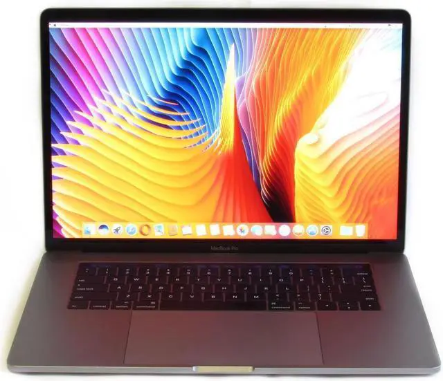 Refurbished: (Space Gray) Apple MacBook Pro 15-Inch Touch Bar