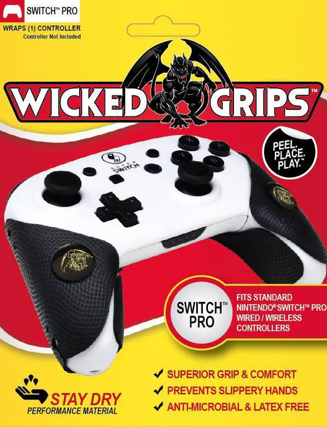 Main image of Wicked-Grips™ Nintendo Switch Pro / High Performance Controller Grips - Retail (Controller NOT Included)