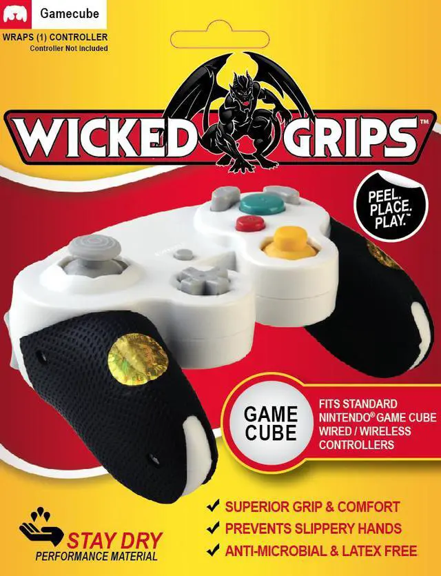 Main image of Wicked-Grips™ Nintendo Gamecube  / High Performance Controller Grips - Retail (Controller NOT Included)