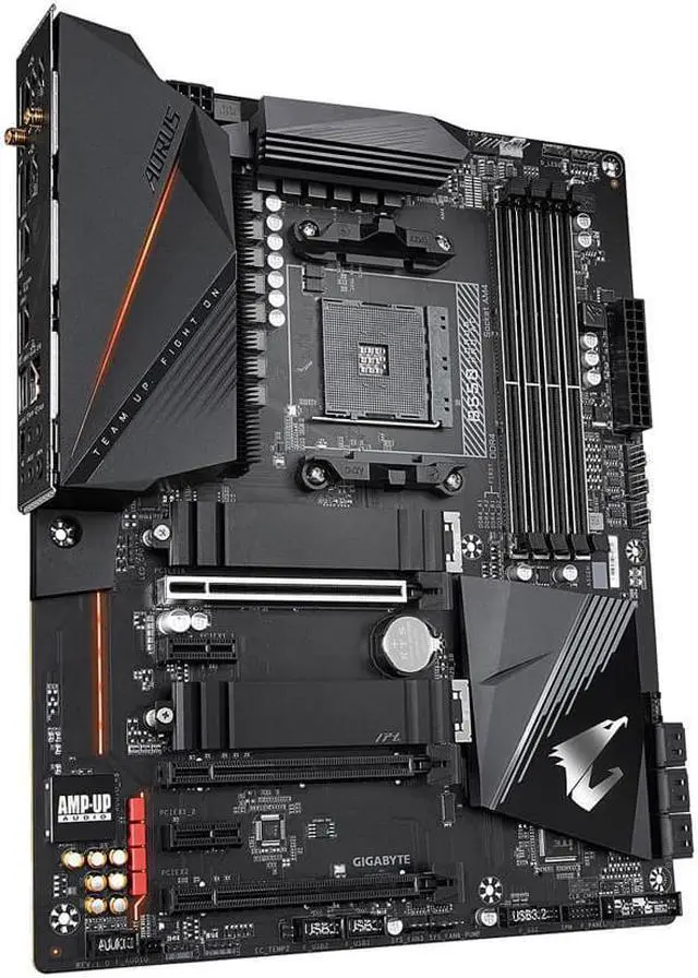 Alt view image 5 of 11 - GIGABYTE B550 AORUS PRO AC AM4 AMD B550 ATX Motherboard with Dual M.2, SATA 6Gb/s, USB 3.2 Gen 2, Intel 802.11ac, 2.5 GbE LAN, PCIe 4.0