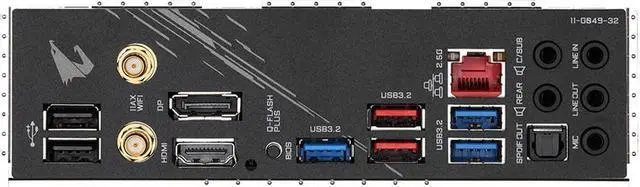 Alt view image 5 of 9 - GIGABYTE B550 AORUS ELITE AX V2 AM4 AMD B550 ATX Motherboard with Dual M.2, SATA 6Gb/s, USB 3.2 Gen 2, 2.4/5 GHz Dual-Band, 2.5 GbE LAN, PCIe 4.0