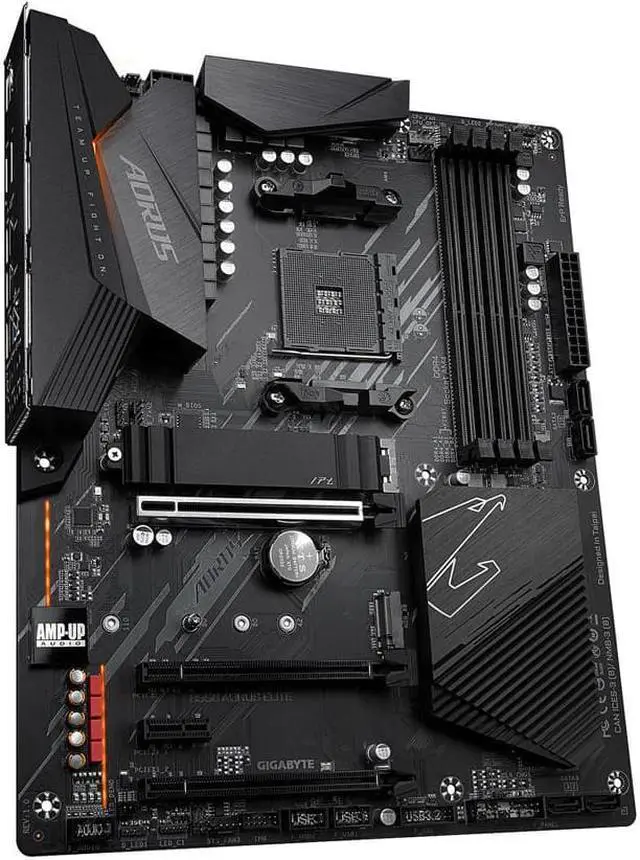 Alt view image 4 of 10 - GIGABYTE B550 AORUS ELITE AM4 AMD B550 ATX Motherboard with Dual M.2, SATA 6Gb/s, USB 3.2 Gen 2, 2.5 GbE LAN, PCIe 4.0