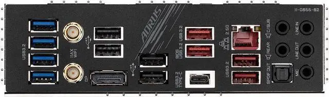 Alt view image 5 of 5 - GIGABYTE Z590 AORUS PRO AX LGA 1200 Intel Z590 ATX Motherboard with 4 x M.2, PCIe 4.0, USB 3.2 Gen2X2 Type-C, Intel WIFI 6, 2.5GbE LAN