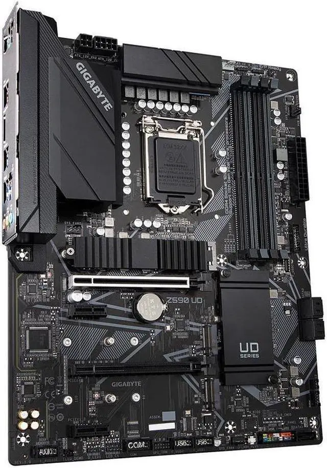 Alt view image 5 of 6 - GIGABYTE Z590 UD LGA 1200 Intel Z590 ATX Motherboard with Triple M.2, PCIe 4.0, USB 3.2 Gen 2, 2.5GbE LAN