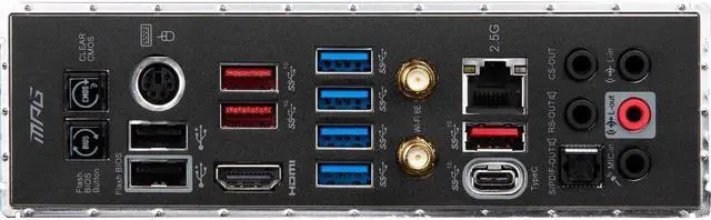 Alt view image 6 of 6 - MSI MPG X570S EDGE MAX WIFI AM4 AMD X570 SATA 6Gb/s USB 3.0 ATX AMD Motherboard