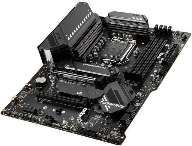 Alt view image 5 of 6 - MSI MAG B560 TOMAHAWK WIFI LGA 1200 Intel B560 SATA 6Gb/s ATX Intel Motherboard